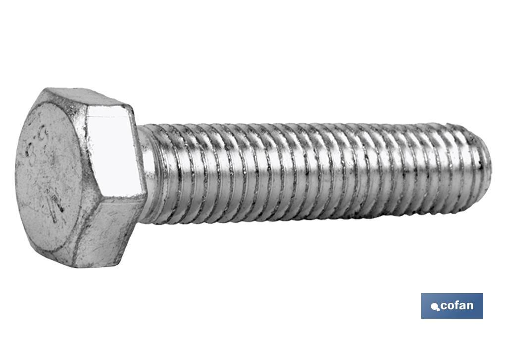 DIN-933 C-8.8 M-20 X 110 Z