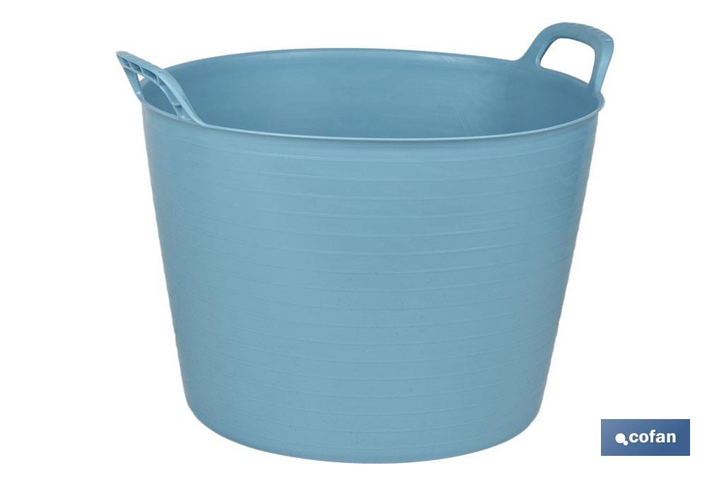 CAPAZO 42 L AZUL CLARO 48.5 X 45 X 38 CM venta unitaria