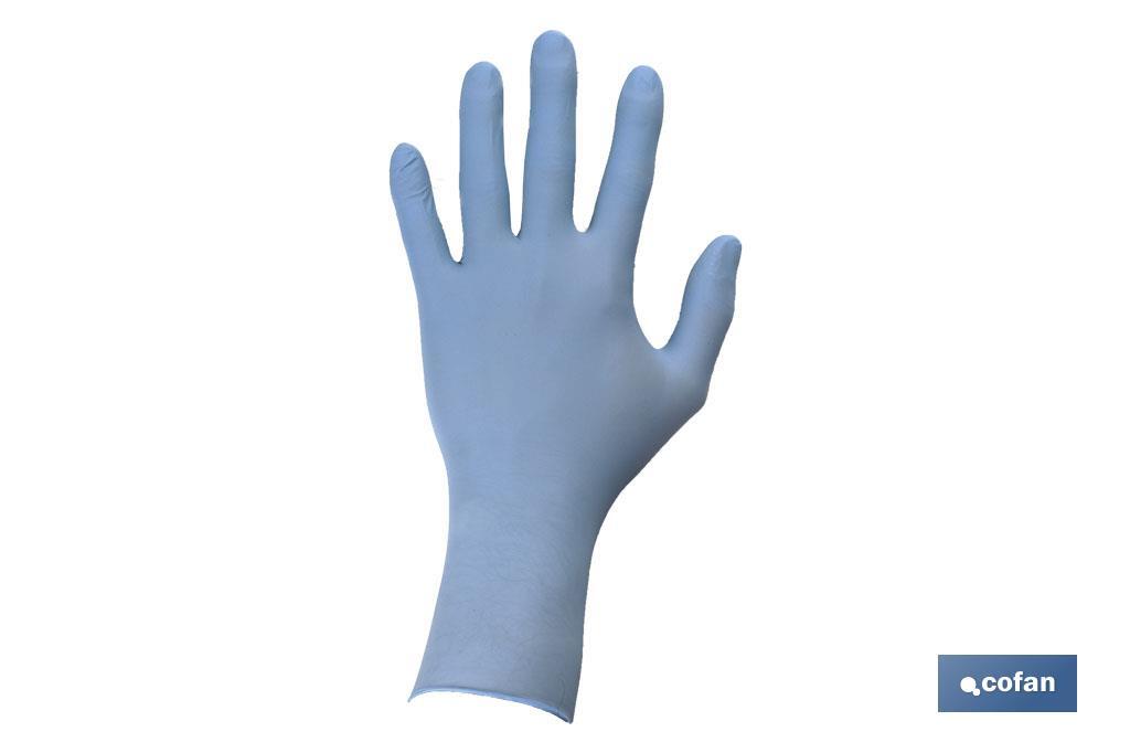 CAJA 100 UNDS. GUANTES DE NITRILO T - S (PACK: 1 UDS)